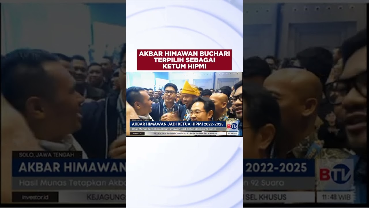 Akbar Himawan Buchari Terpilih Sebagai Ketum HIPMI