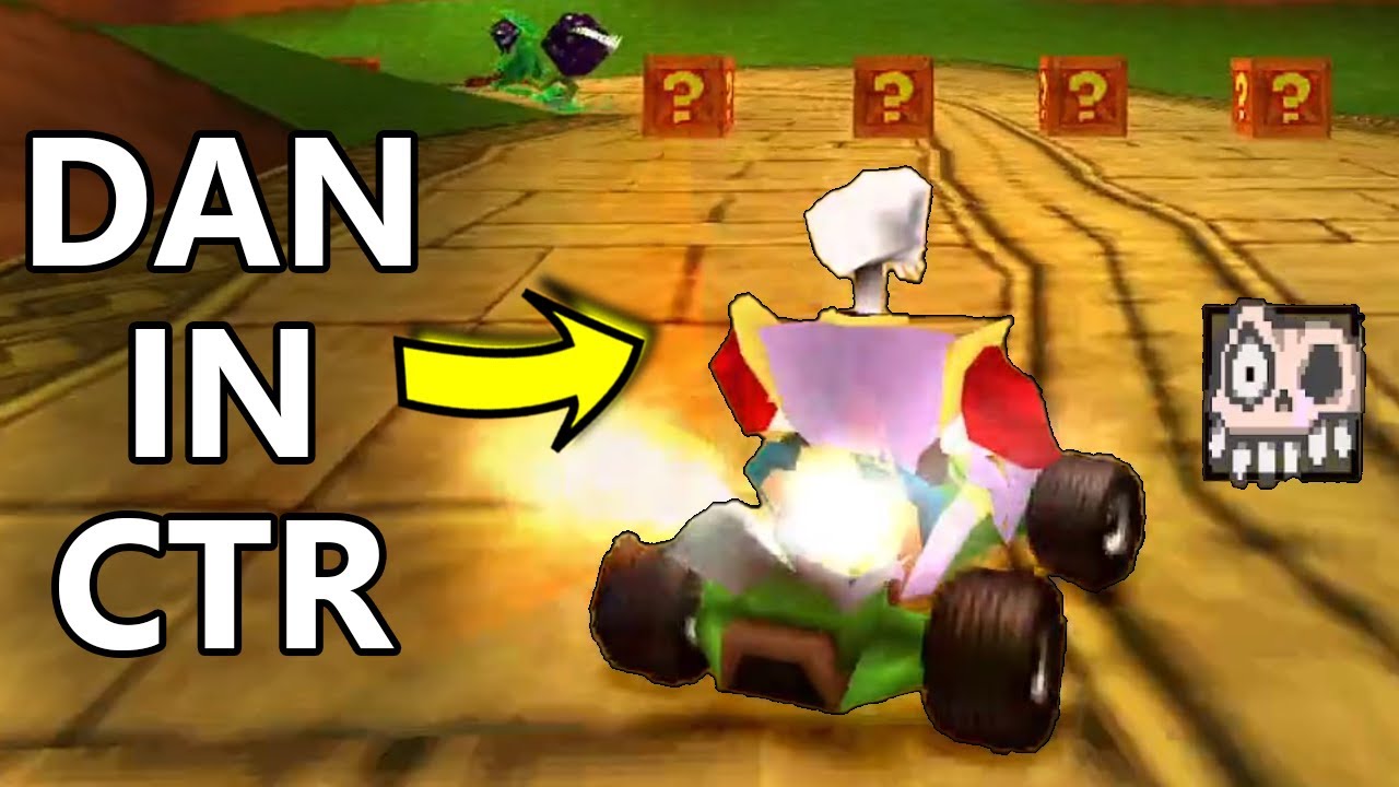 Sir Daniel Fortesque Speedruns Crash Team Racing!