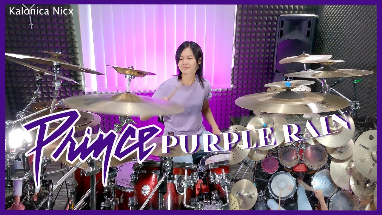 Prince - Purple Rain || Drum Cover by KALONICA NICX