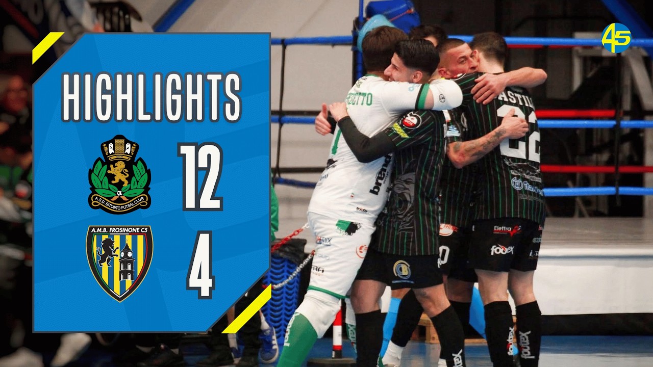 Bitonto-Frosinone 12-4 | HIGHLIGHTS | Serie A2 2025-26