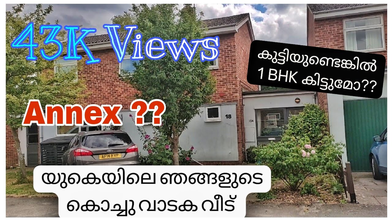 UK🇬🇧 Home Tour/1 BHK House/Malayalam/How to rent a house in UK/Cambridge