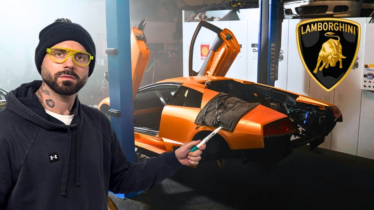 REBUILDING A &pound;300,000 LAMBORGHINI MURCI&Eacute;LAGO