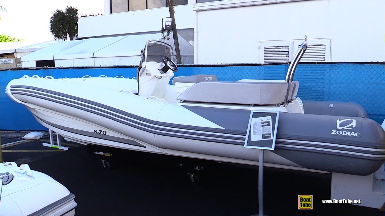2021 Zodiac N-ZO 680 Inflatable Boat Walkaround Tour - 2020 Fort Lauderdale Boat Show