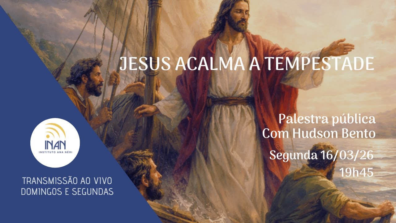 JESUS ACALMA A TEMPESTADE