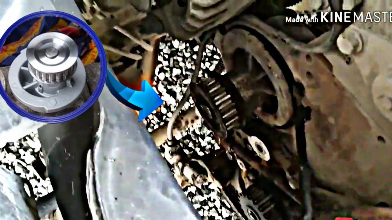 Como trocar a bomba d'água do celta/prisma ou linha GM 2007