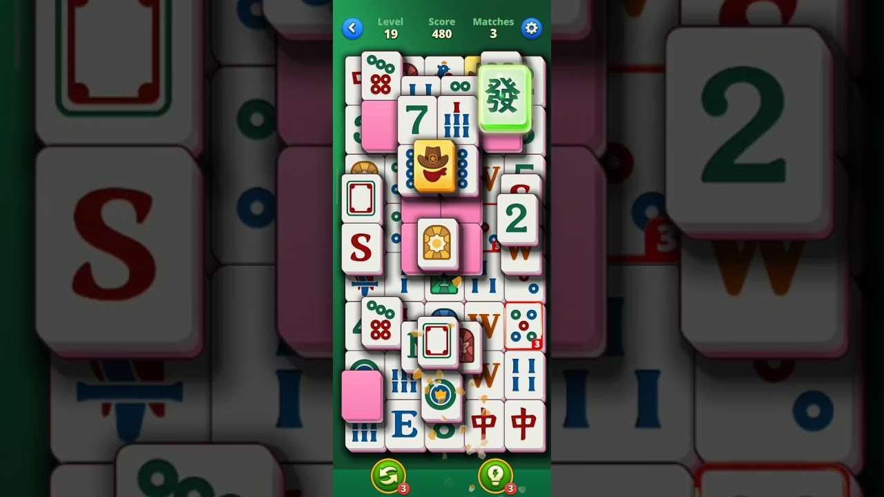 Completed LeveL 17-21  #Mahjong_Blast