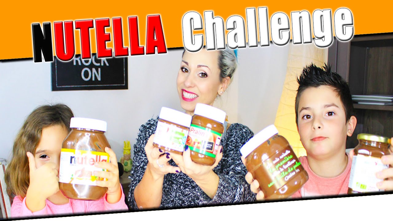 Nutella Challenge : Dégustation en Famille à l'aveugle !