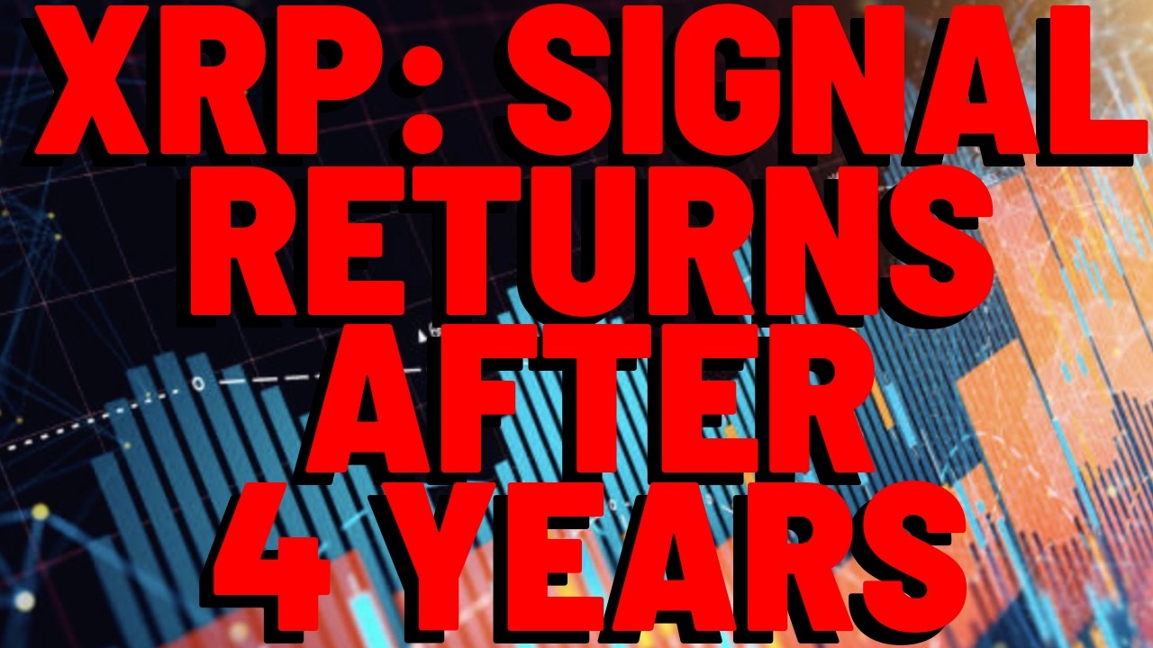 XRP: Last Time We Got This Signal WAS 4 YEARS AGO, AND XRP RESPONDED