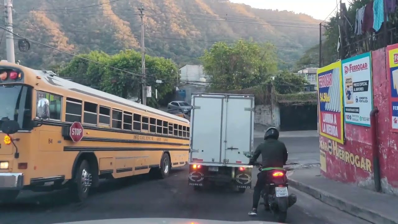 Calle el Guaje hacia San Marcos...