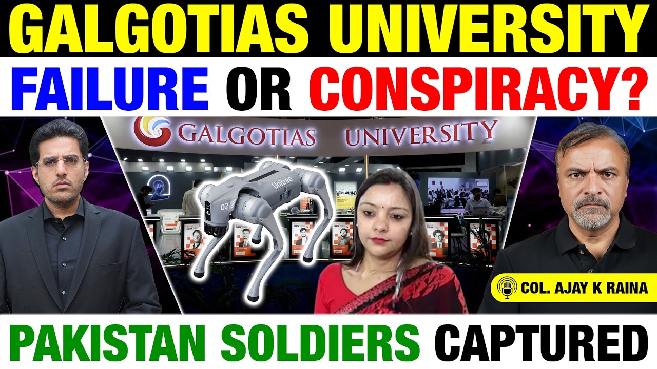 #AISummit, Pakistan Crisis, Bangladesh Instability-#GalgotiasUniversity Controversy | Col Ajay Raina