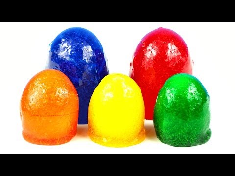 OOZY Slime Rainbow Surprise Eggs Frozen Elsa Lego Kids Toys