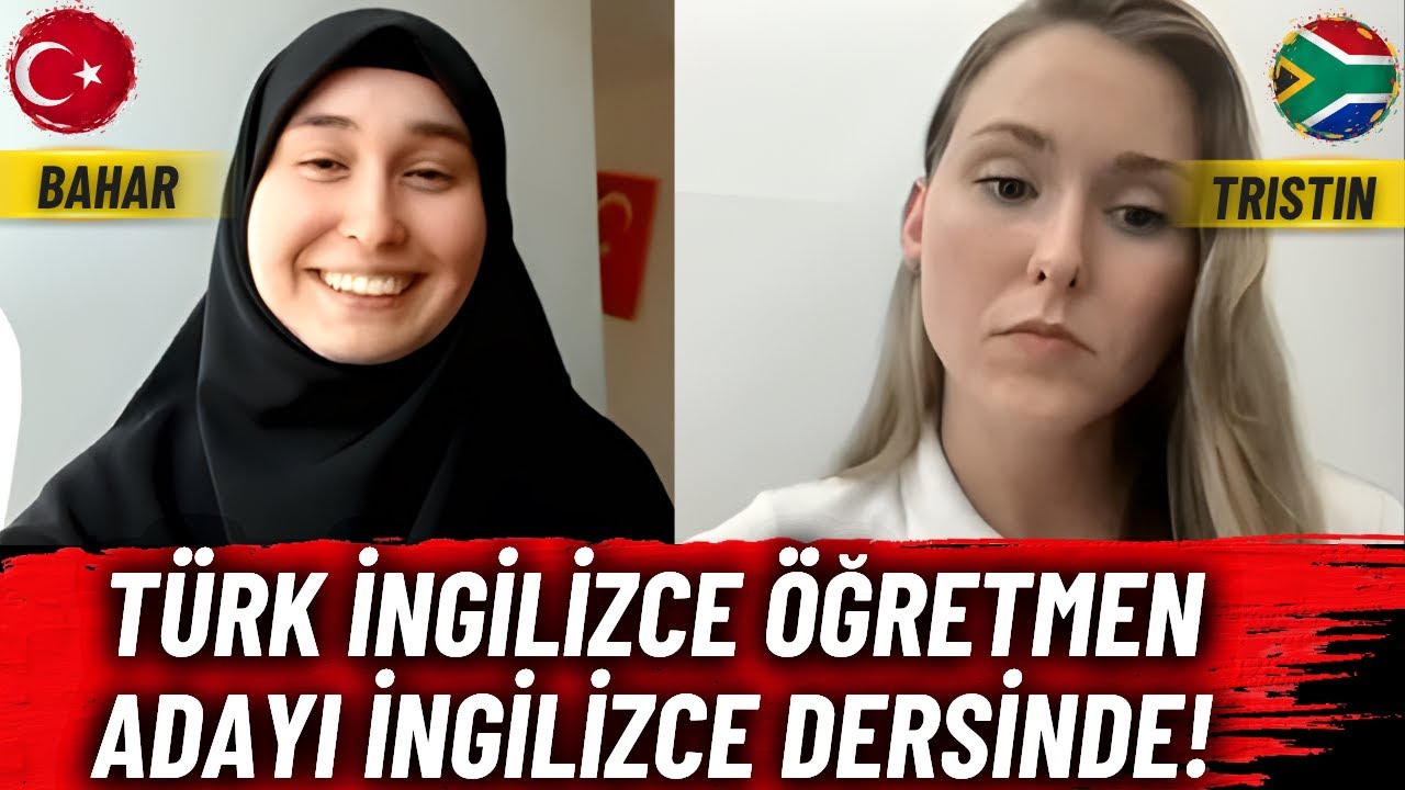 Türk İngilizce Öğretmeni Adayı İngilizce Dersinde