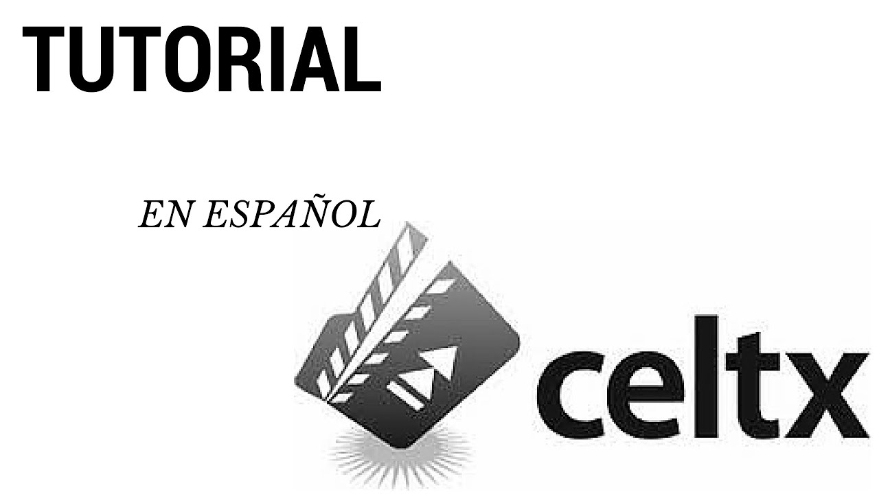 TUTORIAL CELTX EN ESPAÑOL
