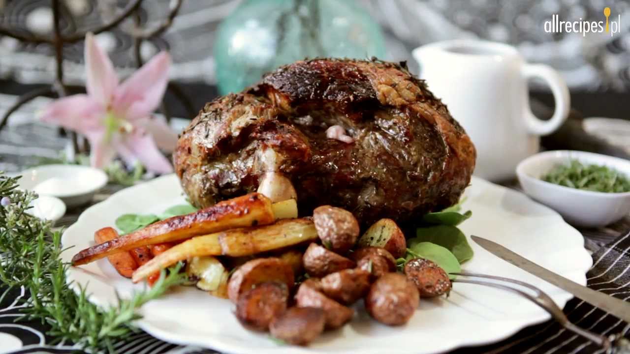 Pieczony udziec jagnięcy - Allrecipes.pl