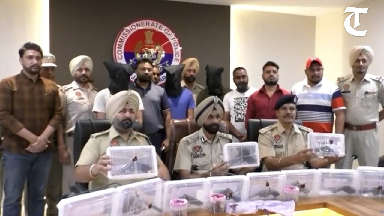 Three persons, associated with gangster Preet Phagwara, arrested with huge cache of arms