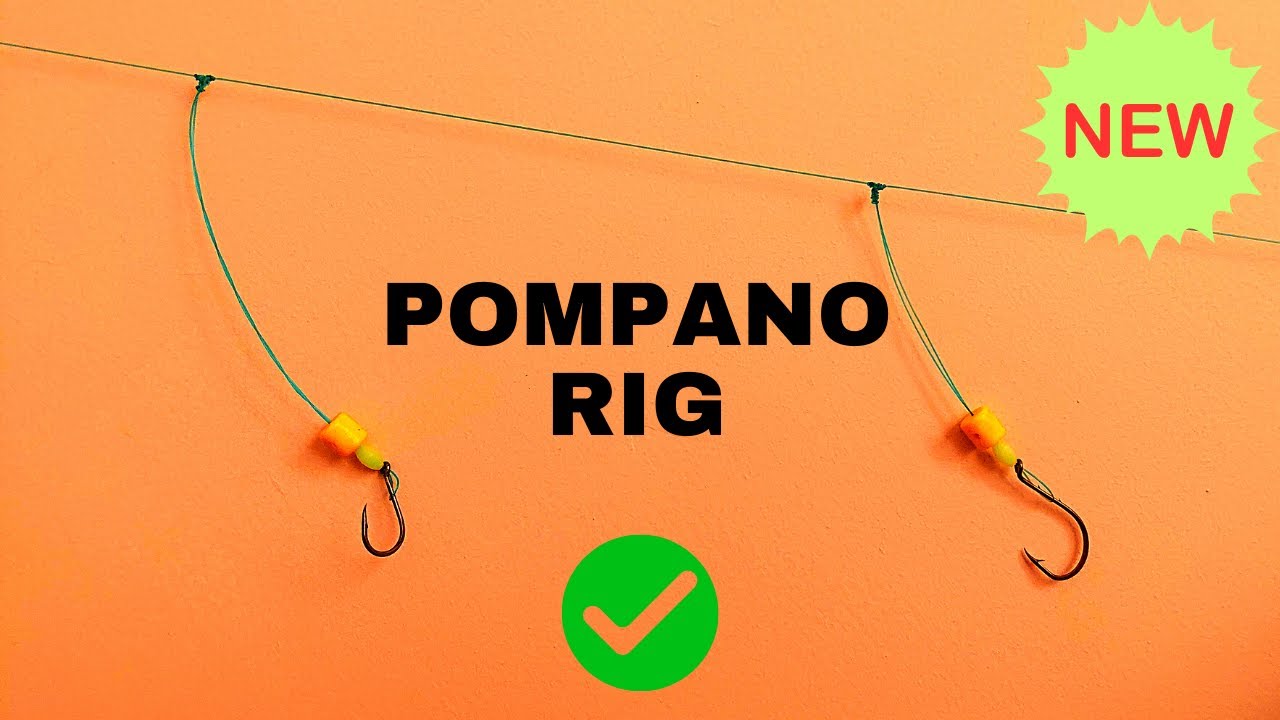 How to Tie a Pompano Rig | Surf Fishing Tutorial 🎣