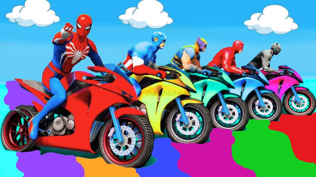 الرجل العنكبوت انقاذ باتمان Spider-Man Rescue batman vs iron man vs venom funny Game GTA 5 superhero