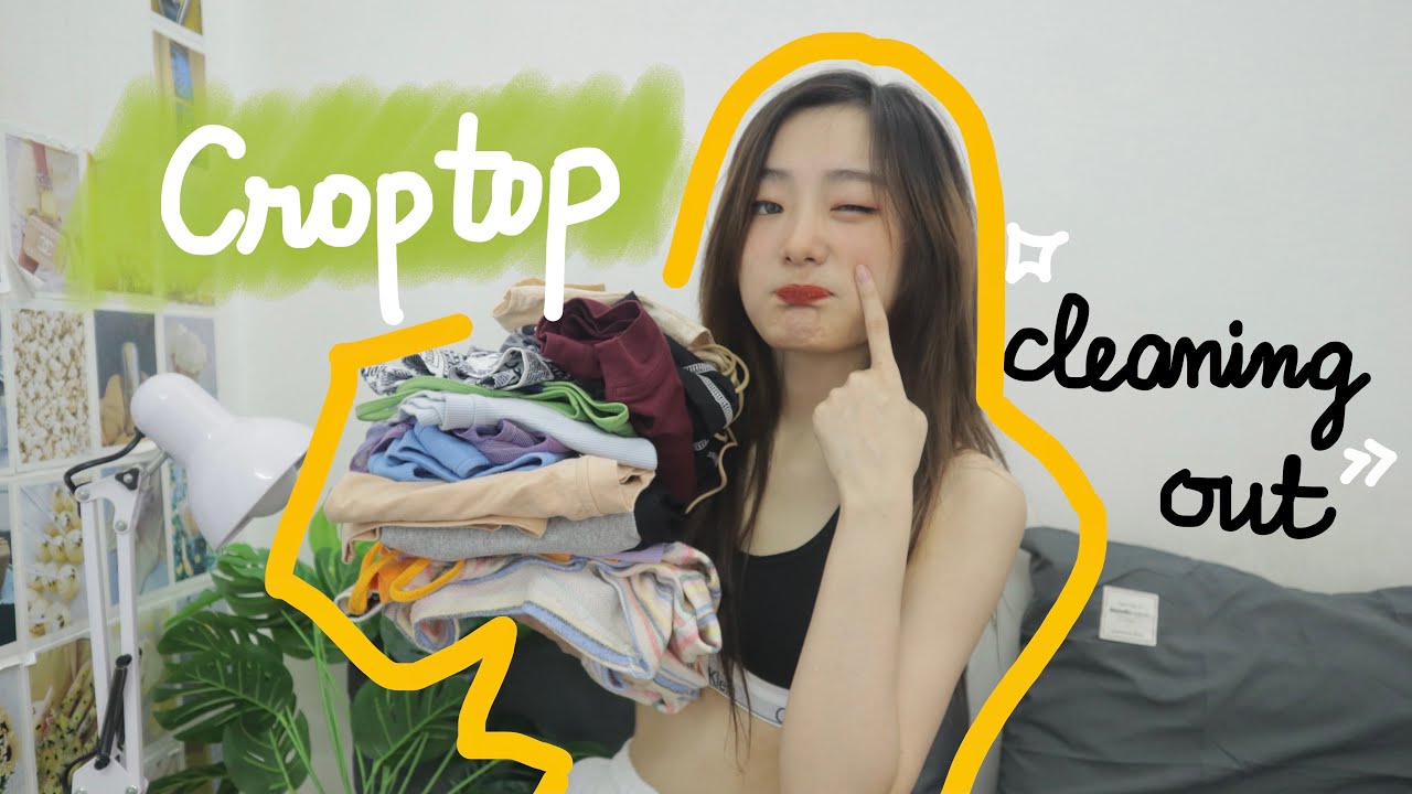 FASHION HAUL | Haul 30 croptop mình có!! Dọn tủ quần áo cùng mình (P1) // Miha Chan