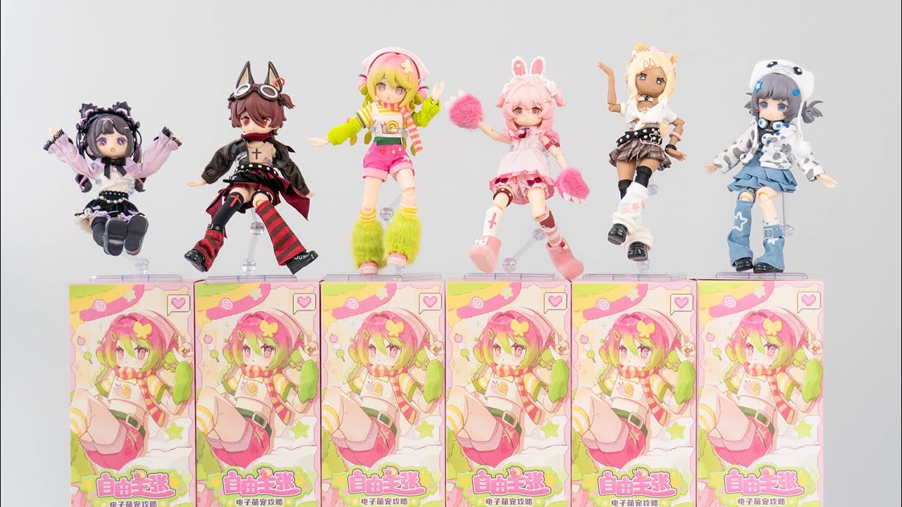 🎮✨ Unboxing the Freedom Claim Game World Series BJD Doll!#calembou #unboxing #blindbox #bjd