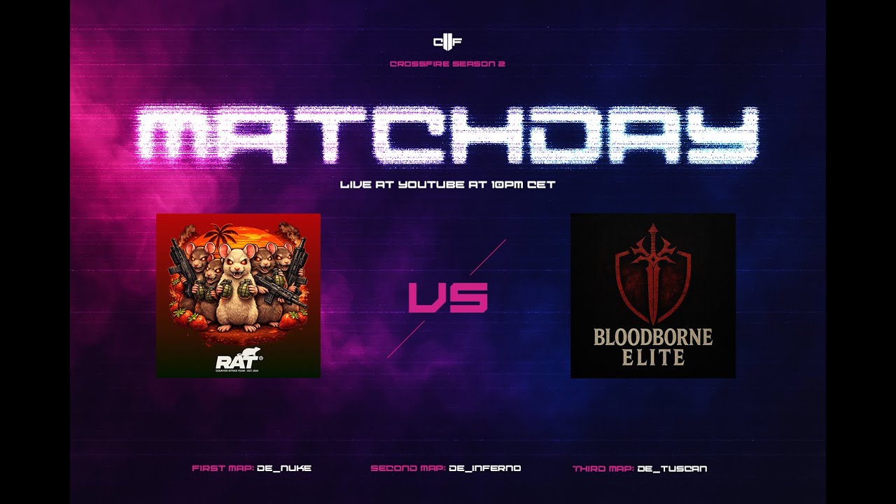 ELITE vs RAT | CROSSFIRE LEAGUE 2 | 1 WEEK | CS 1.6