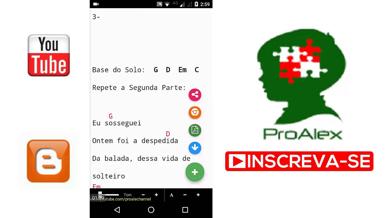 UkeCifras - Indica&ccedil;&atilde;o de Aplicativos - ProAlex