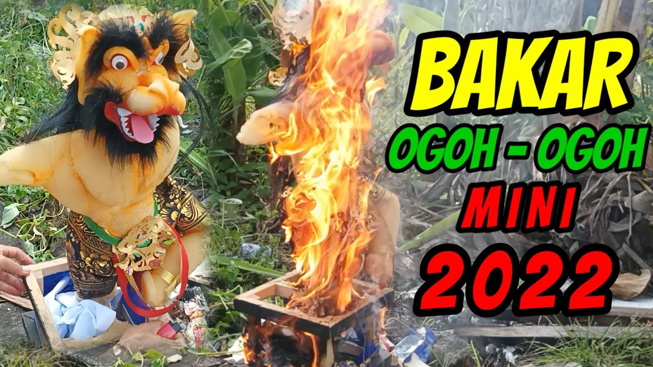 Bakar Ogoh Ogoh Mini Badung 2022