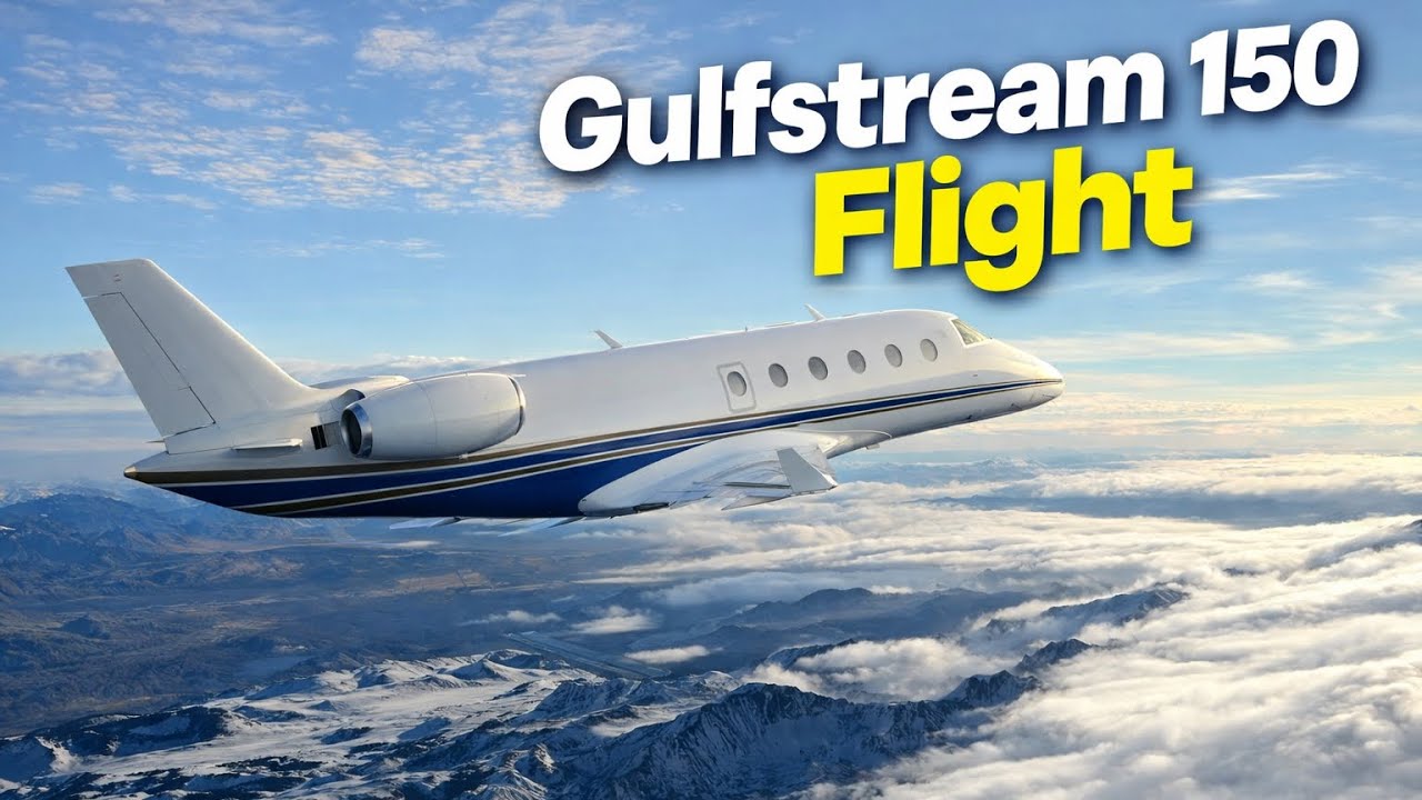 Gulfstream G150 Flight