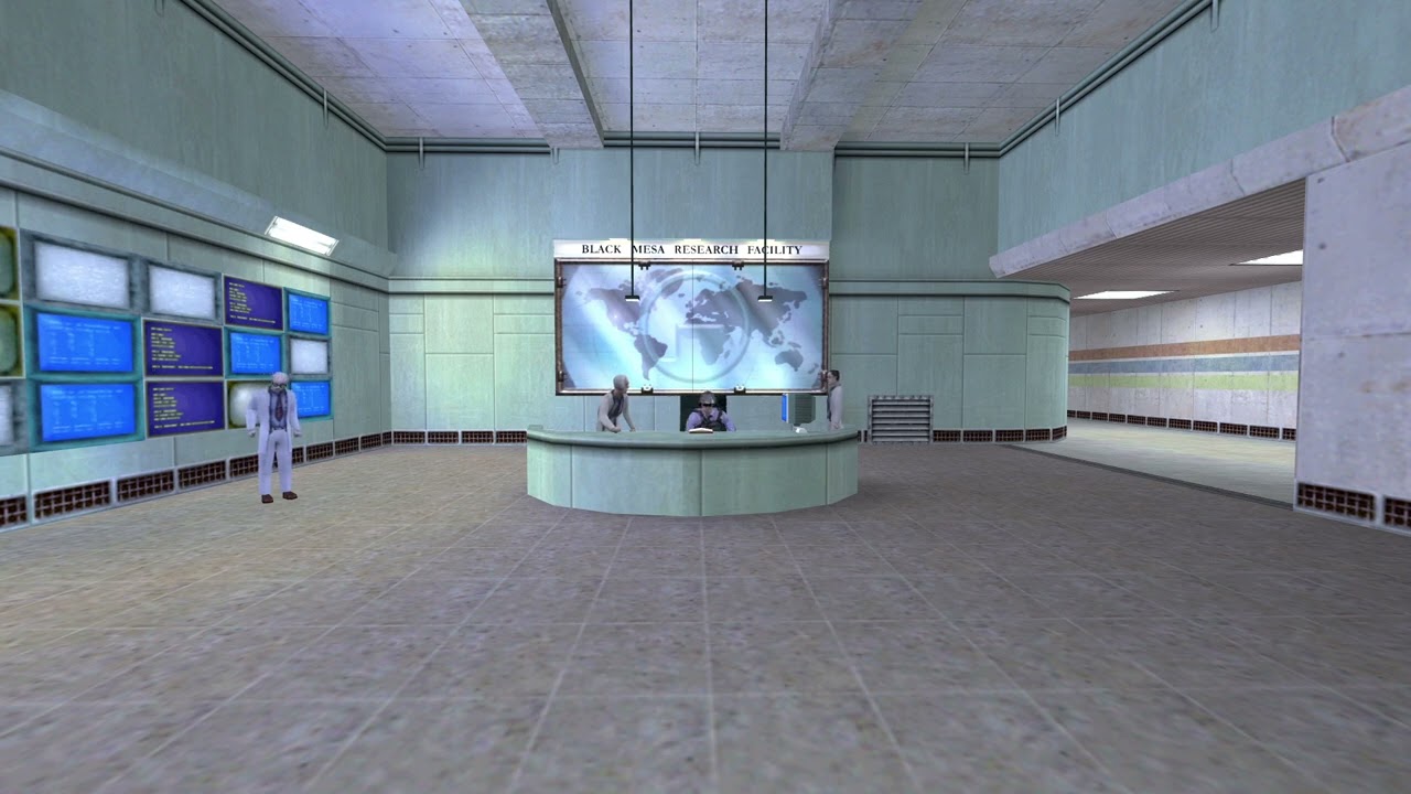 standing in the half life and doing absolutely nothing