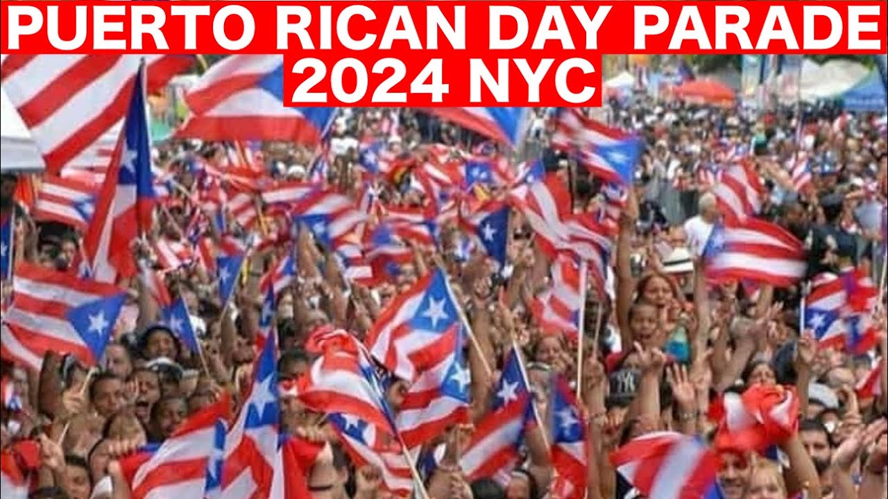 🇵🇷National Puerto Rican Day Parade 2024 in NYC 🇺🇸 Desfile del Día de Puerto Rico 2024 🇵🇷