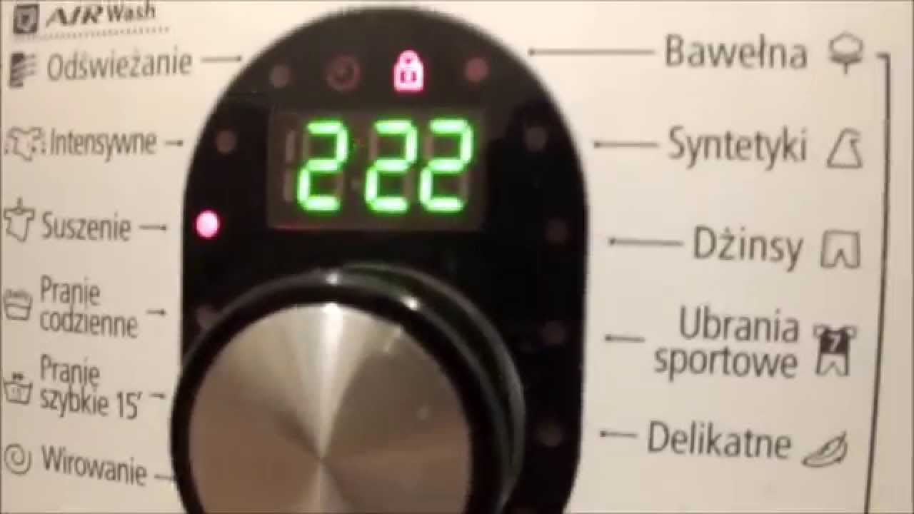 Samsung WD0704REV - suszenie/drying