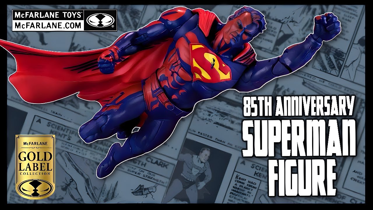 McFarlane Toys DC Multiverse 85th Anniversary Superman Figure 