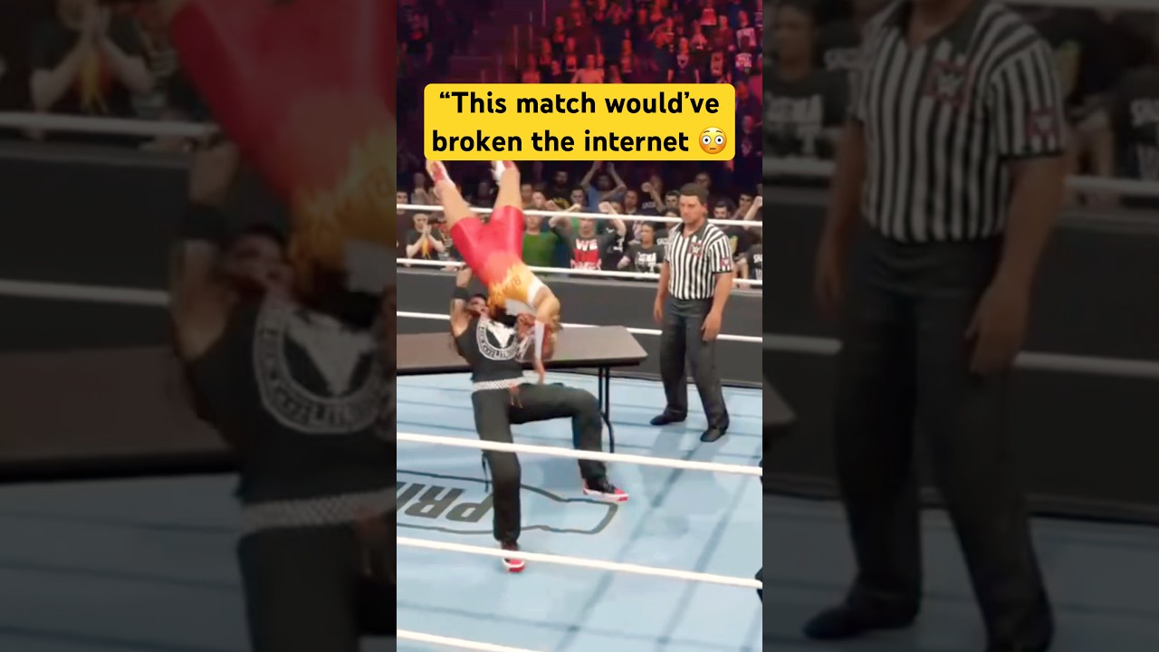 This match would’ve broken the internet! 