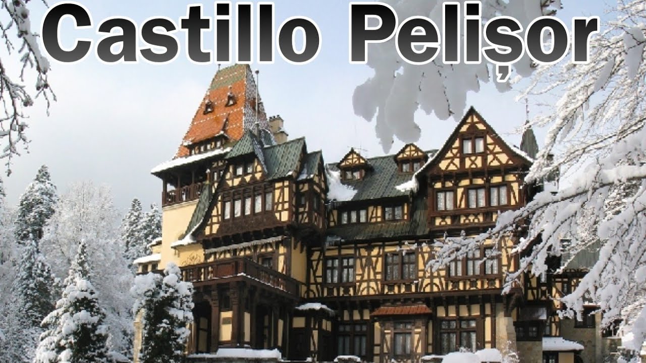 Castillo Pelisor de Sinaia en Rumanía 