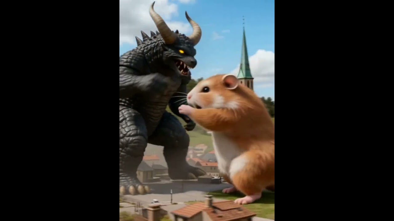 GIANT HAMSTER VS KAIJU MONSTERS!🐹🔥