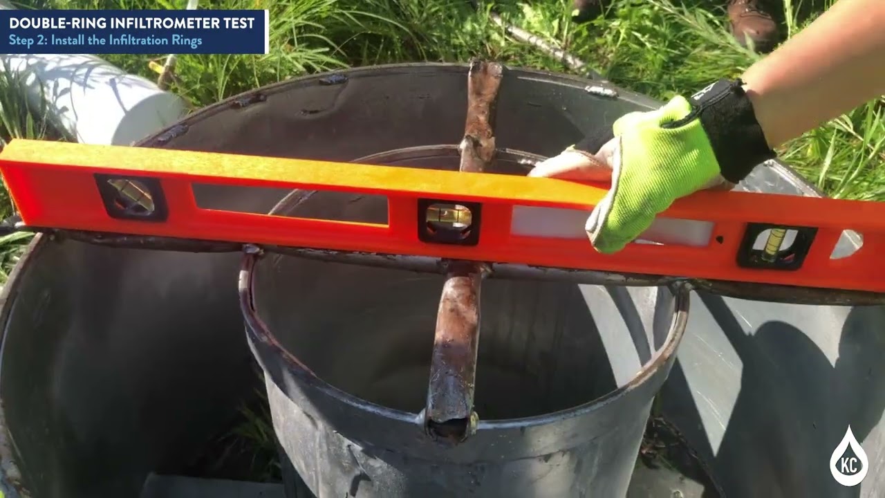 Double Ring Infiltrometer Training