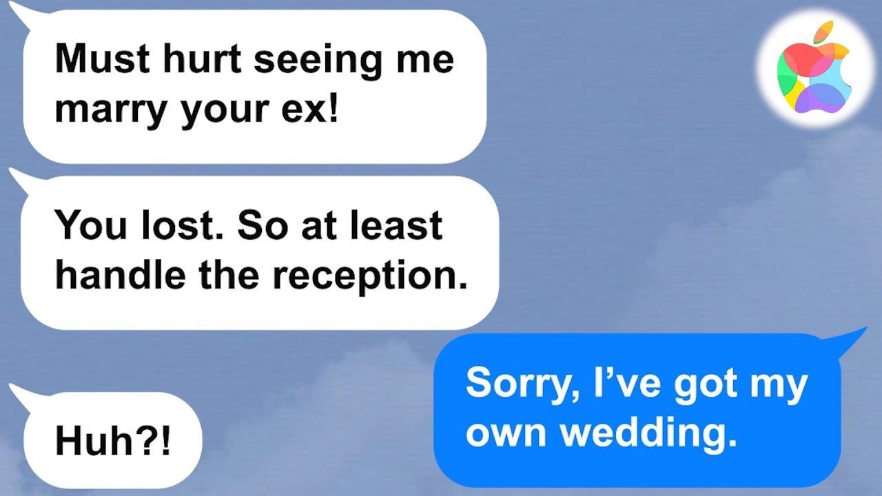 【Apple】My sister wanted me to handle reception at her and my ex's wedding, but I had a wedding too!
