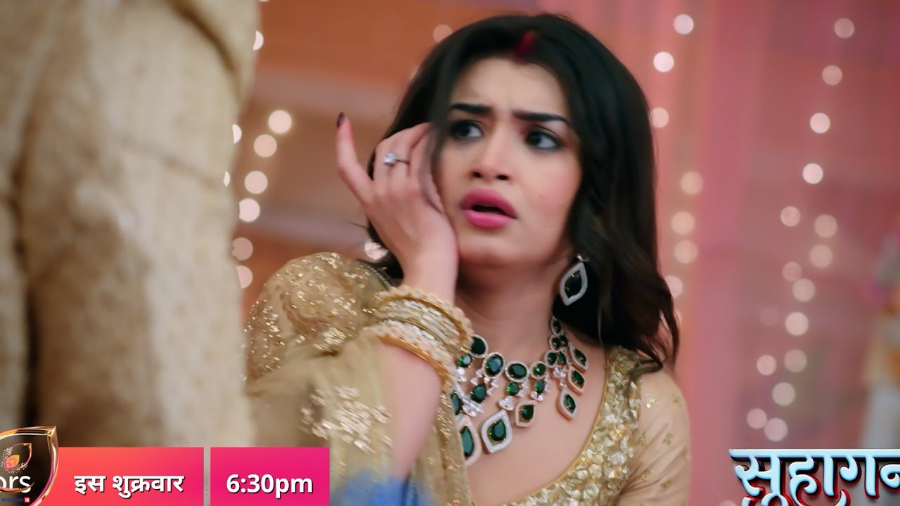 Suhaagan EP 323 Promo :Payal Ne Zabardasti Kari Krish Se Sagayi, Bindiya Ne Maara Payal Ko Thappad