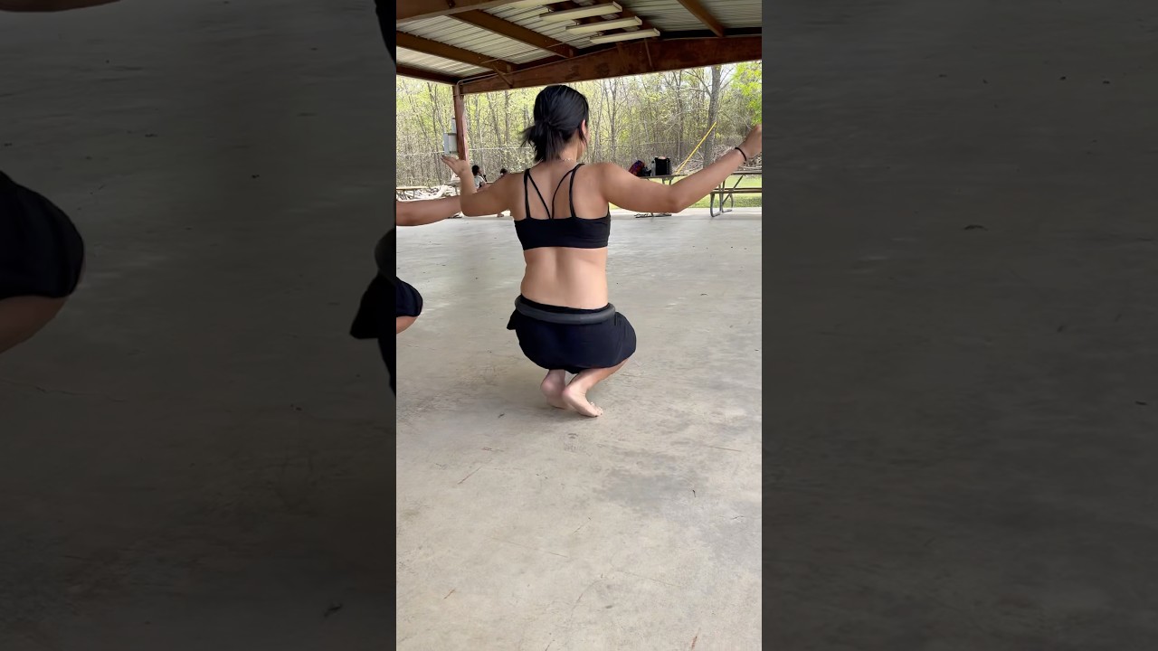 Ori Tahiti dance drills #texas #polynesian #workout #dance
