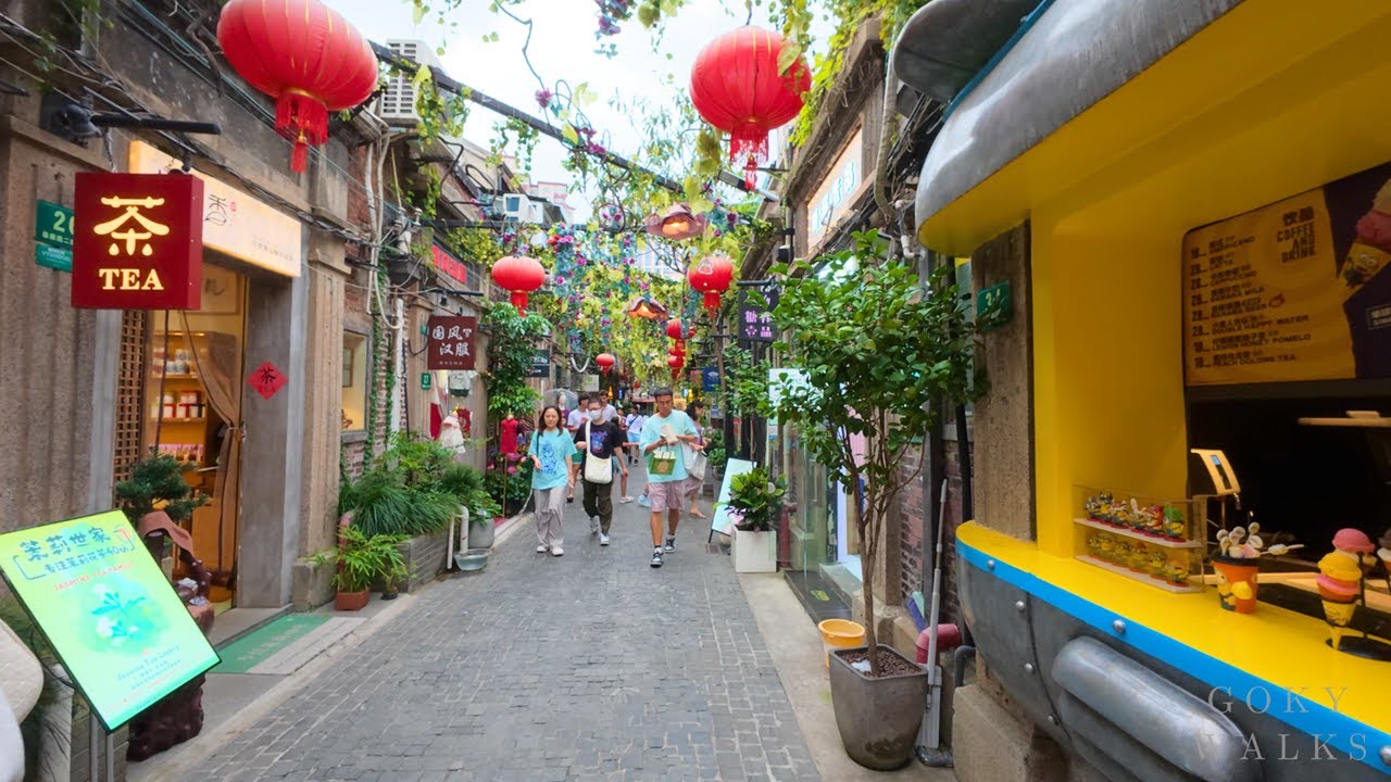 Wandering Through Tianzifang | Culture, Crafts & Charm 🧧🖌️ | 田子坊-上海 | 4K