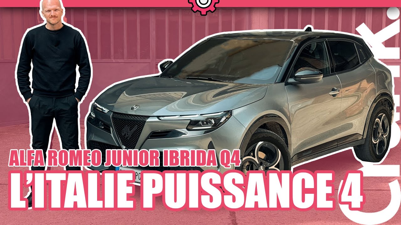 NOUVELLE ALFA ROMEO JUNIOR IBRIDA Q4 : essai, avis, prix, conso