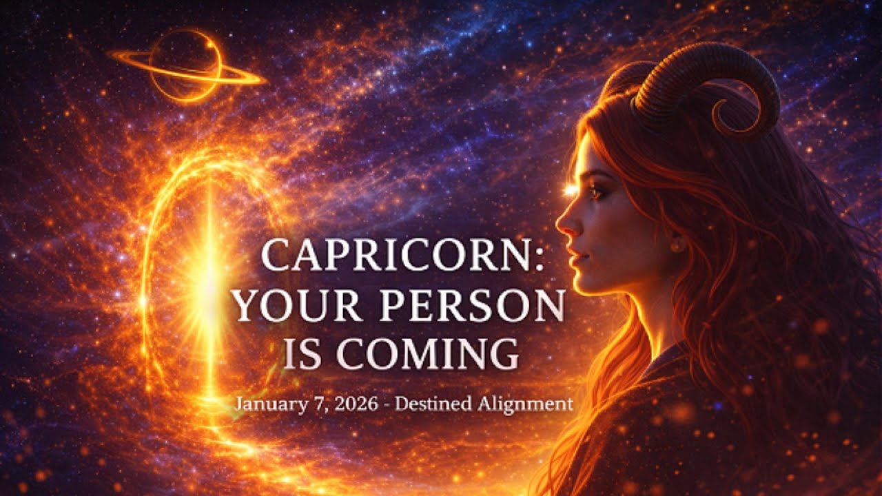 CAPRICORN ♑ — On January 7, 2026, The Universe Sends the One Destined for You 💫