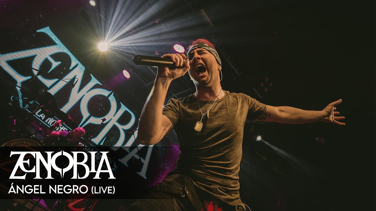 ZENOBIA - Ángel negro [Live] (Videoclip Oficial)