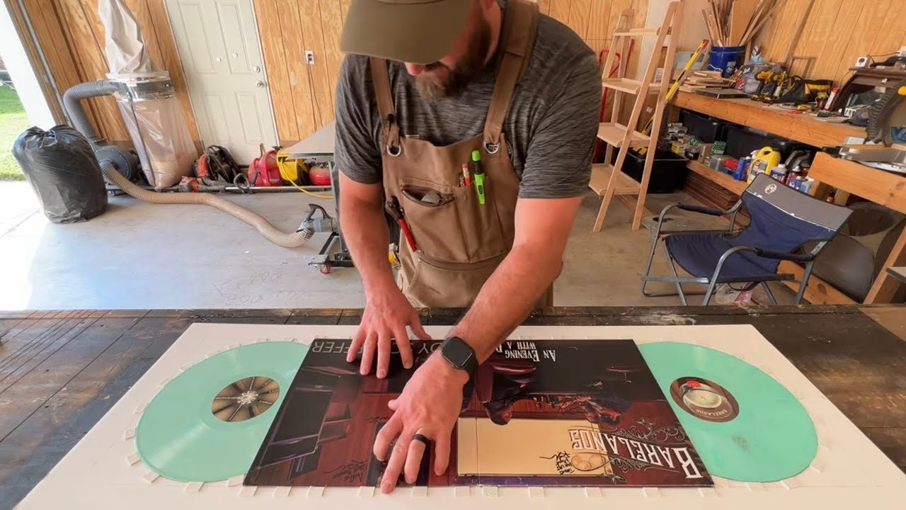 How to Custom Mount a Vinyl Record
