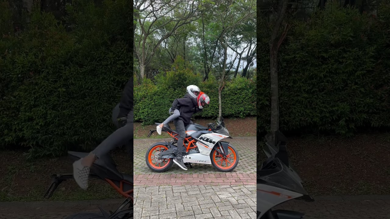 Tips Naikin Pacar Ke Boncengan Motor Sports!! #darius #donna #motor
