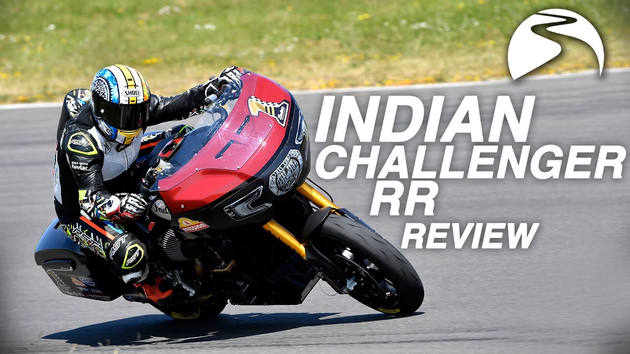REVIEW: We ride the Indian Challenger RR 'Bagger' race bike!