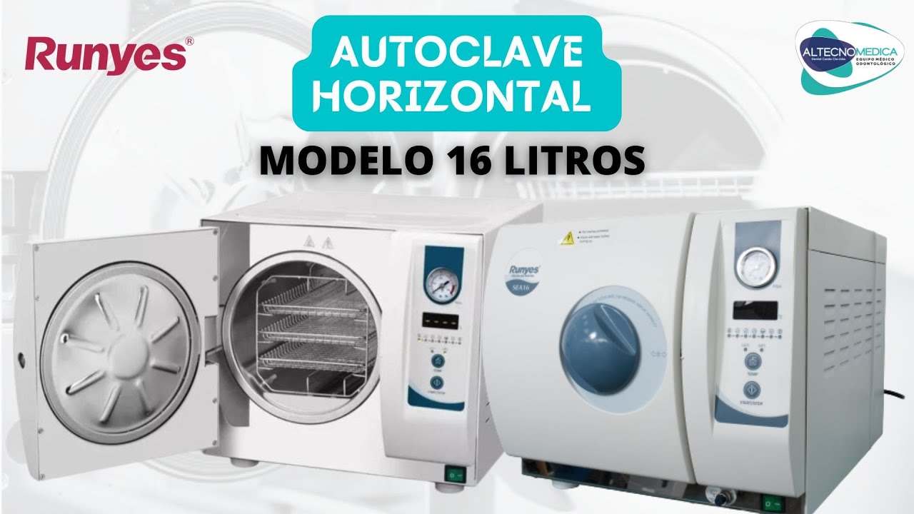 AUTOCLAVE RUNYES 16L TIPO SEMI AUTOMATICA