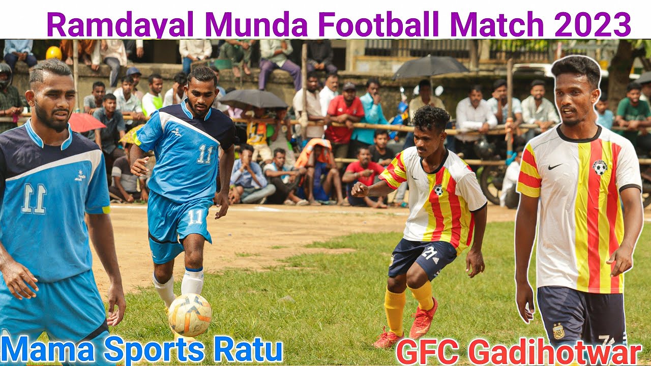 Mama Sports Ratu 01 Vs BFC Gadihotwar 00 | Dr. Ramdayal Munda Football Match 2023