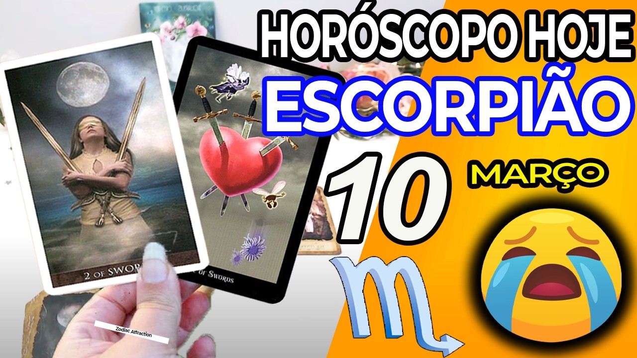 EU CHOREI COM SUA LEITURA😭🔮O KARMA TE PAGA🍀 Escorpião ♏ 10 Março 2026 | Horoscopo do dia de hoje ♏