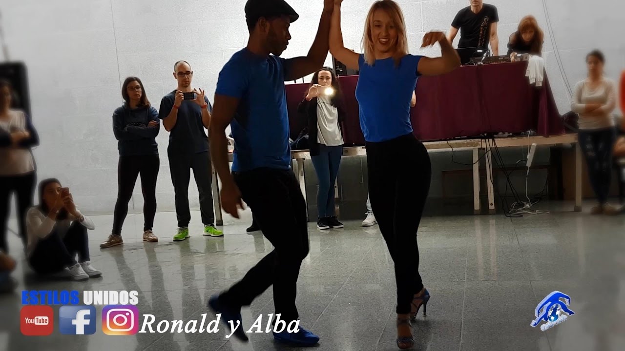 Ronald Y Alba Estilos Unidos ➤ Yoskar Sarante -  Llora Alma Mía ➤ Bachata Workshop Puertollano 2017