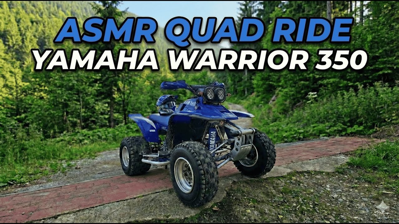Quad Ride ASMR Yamaha Warrior 350